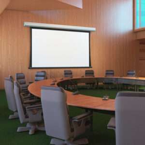 Motorized Projection Screen