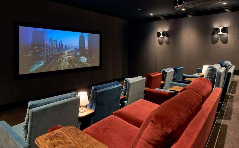 Fixed Frame Projector Screen for Home Theatre 120 Inches