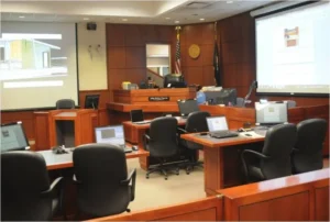 Projector Screens for Law and Justice